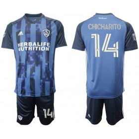 Fußballtrikots Los Angeles Galaxy Chicharito 14 Kinder 2020-2021 Kurzarm Auswärts-trikot kaufen